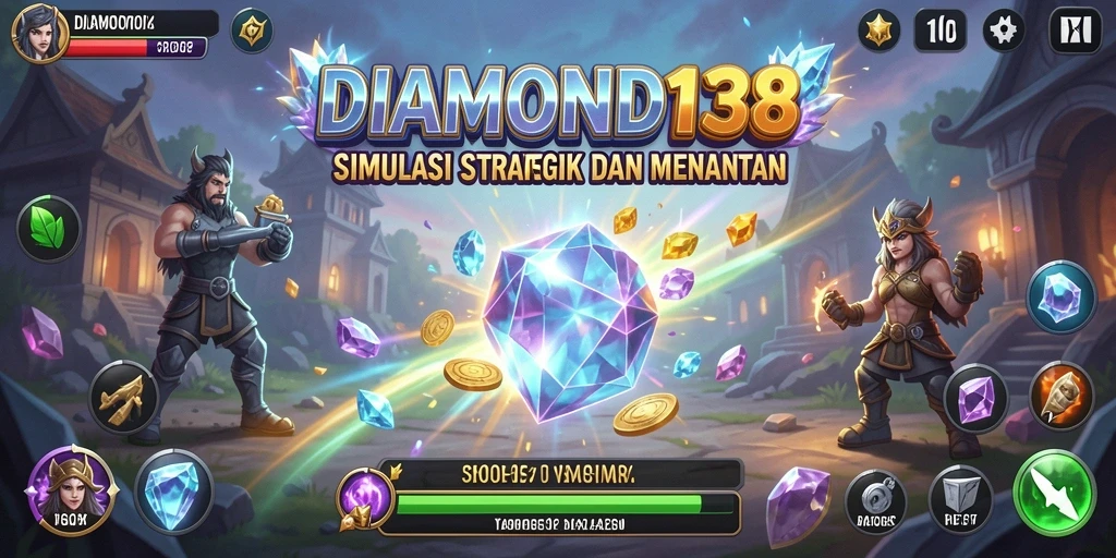 Tampilan gameplay DIAMOND138 yang menarik dan penuh warna.