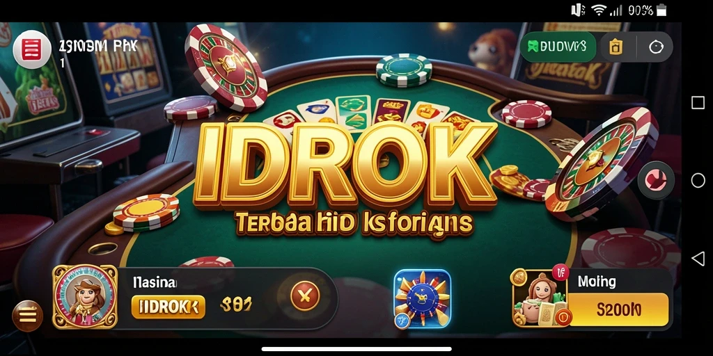 Screenshot IDROK menampilkan gameplay penuh aksi Kasino.