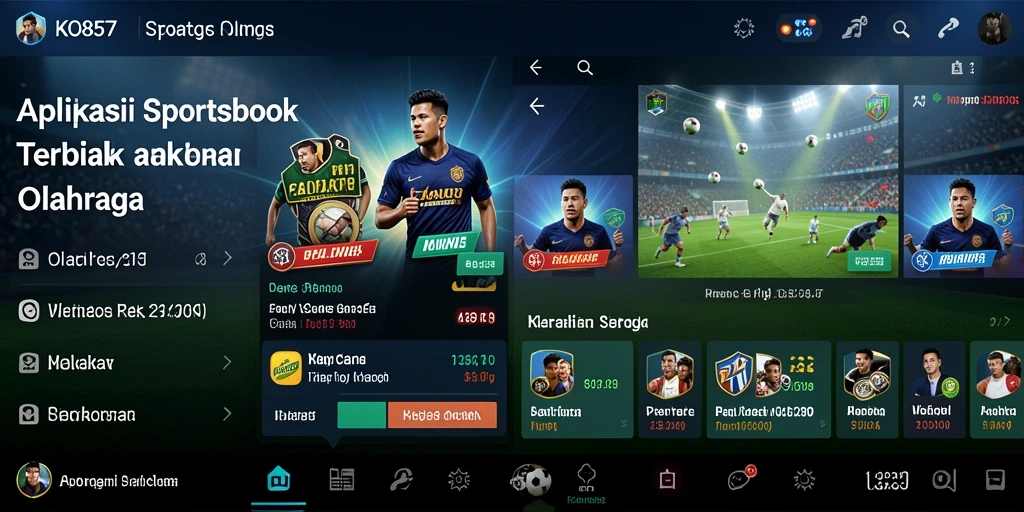 Tampilan gameplay menarik dari aplikasi Sportsbook KO857.