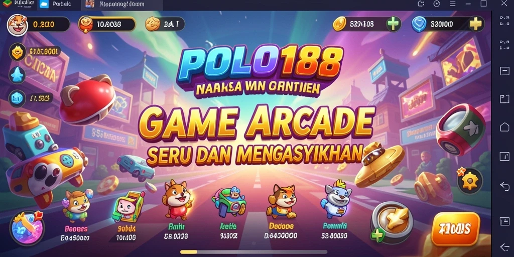 Screenshot POLO188 menampilkan aksi gameplay Arcade yang seru dan penuh tantangan.