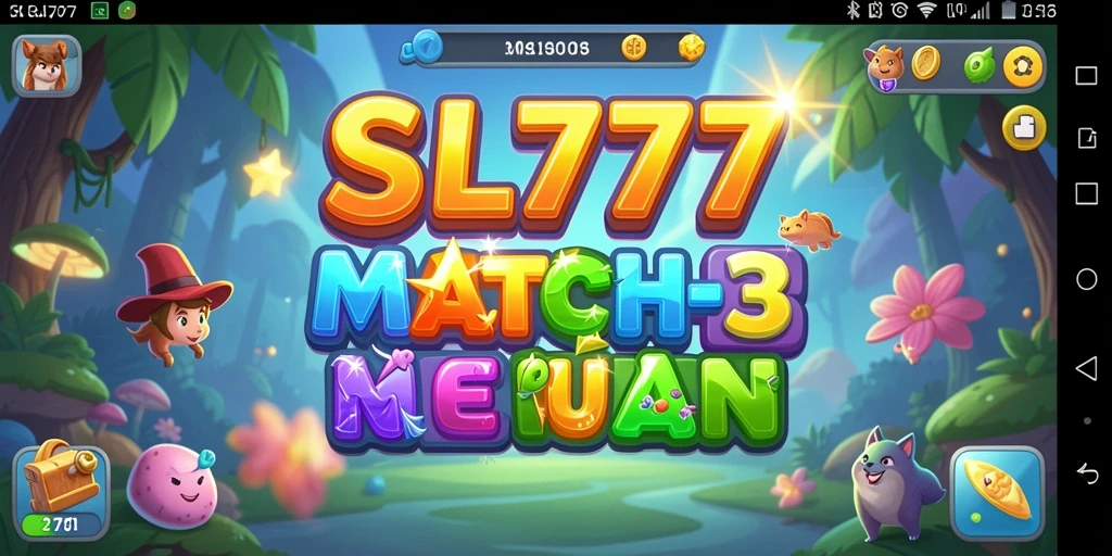 Gameplay SL777 yang seru dan penuh warna.